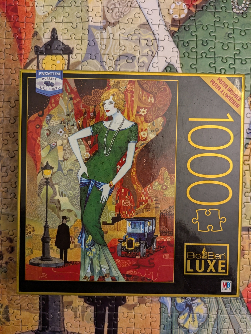 Big Ben Luxe 1000 Piece Art Deco Puzzle